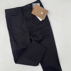 Burberry Kids Kaiden Cotton Pants in Black Boys size 6 years